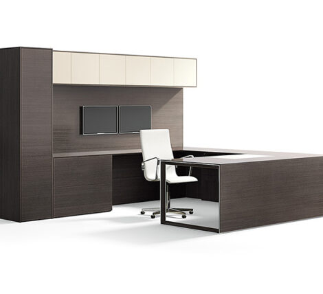 Executive U Wood Desk