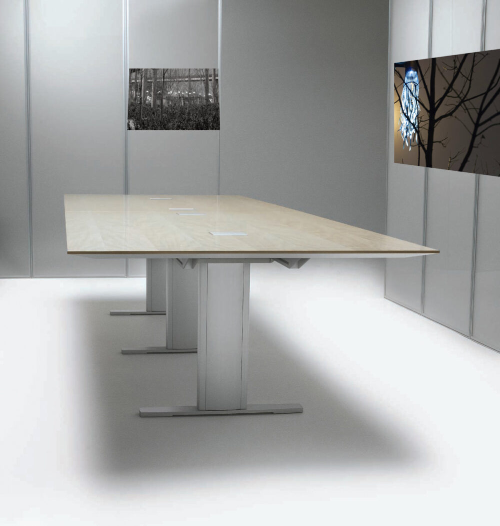 Rectangular Modern Metal Table