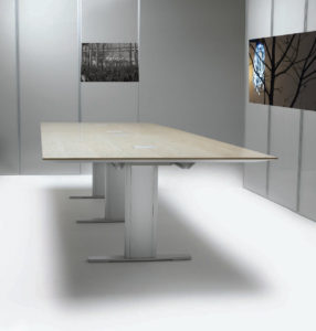 Rectangular Modern Steel Table