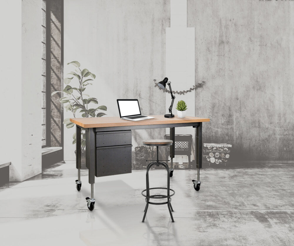 True Industrial Sit Stand Desk
