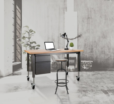 True Industrial Sit Stand Desk