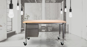 True Industrial Sit Stand Desk