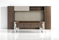 Wood Contemporary Executive Desk