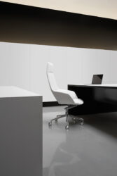 Executive White Image Chair