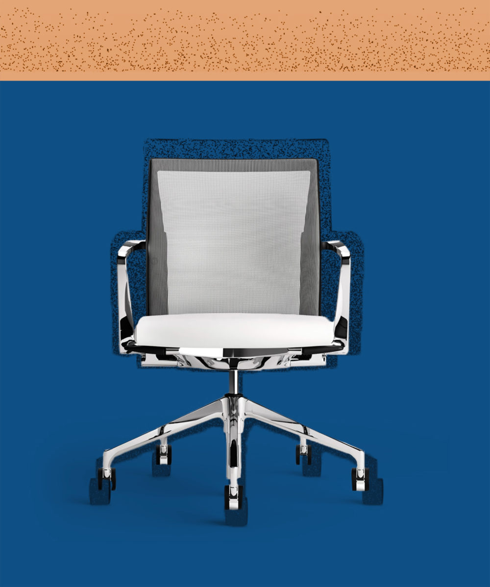Superbly Silver Shadow Chair for stone tables
