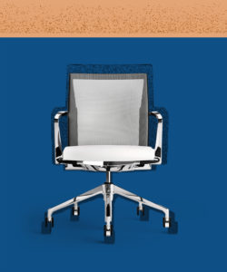 Superbly Silver Shadow Chair for stone tables