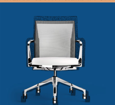 Superbly Silver Shadow Chair for stone tables