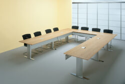 Wood Executive Mobile Tables