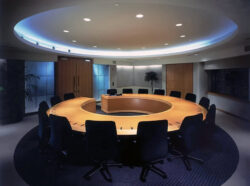 Custom Round Boardroom Table