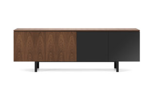 Neo Modern Luxurious two tone credenza