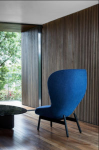 Dramtic-Blue-Highback-Chair