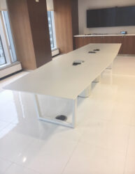 Extremely good looking affordable modern office meeting table installation