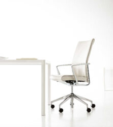 Executive-Steel-White-Chair