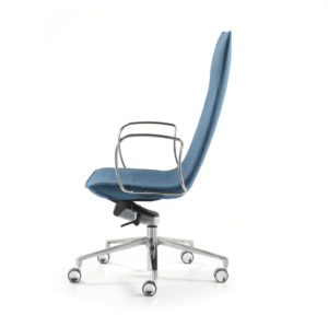 modern thin high back executive office chair