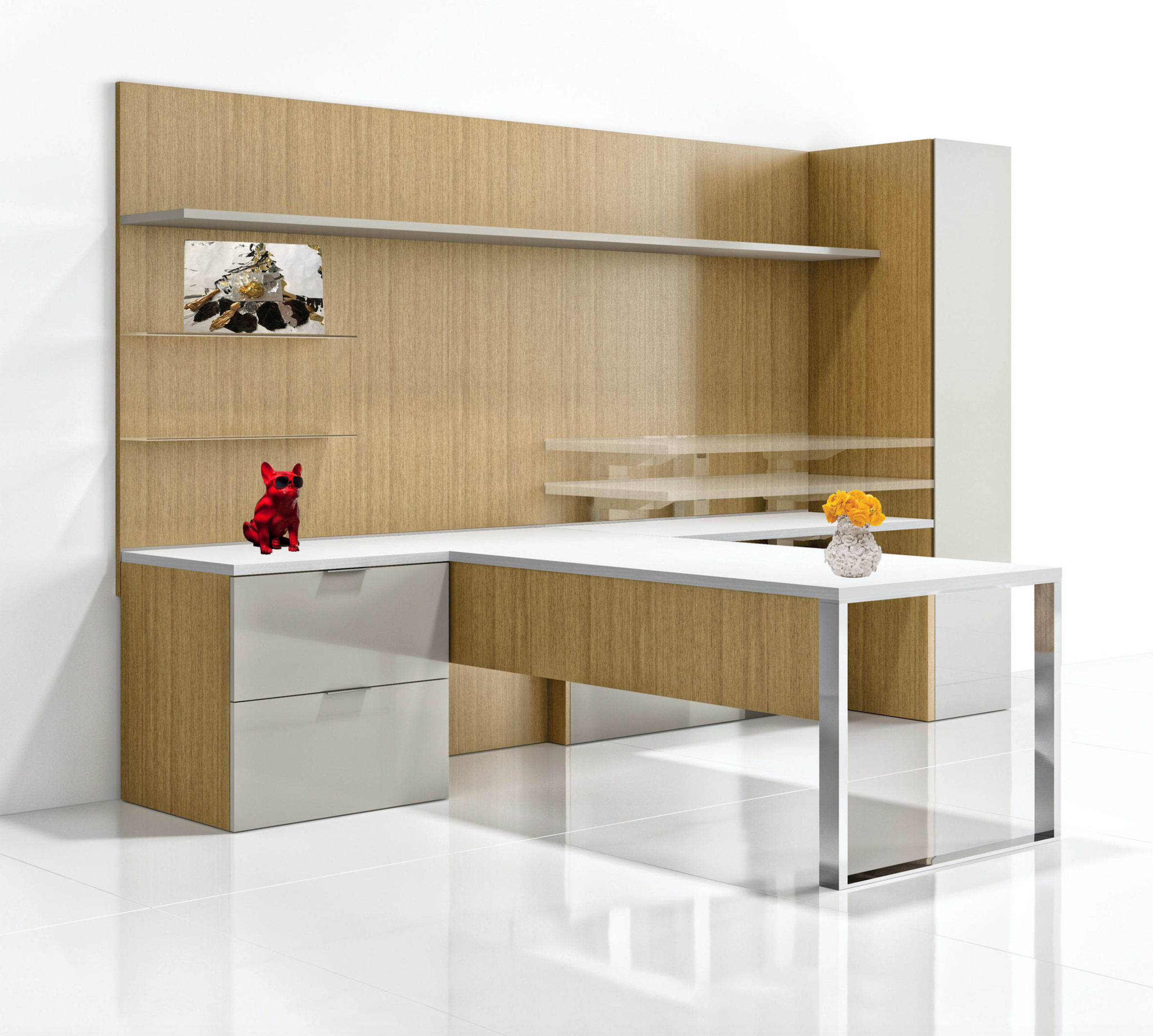 Luxury Modern Executive Ariadne Desk for office and home