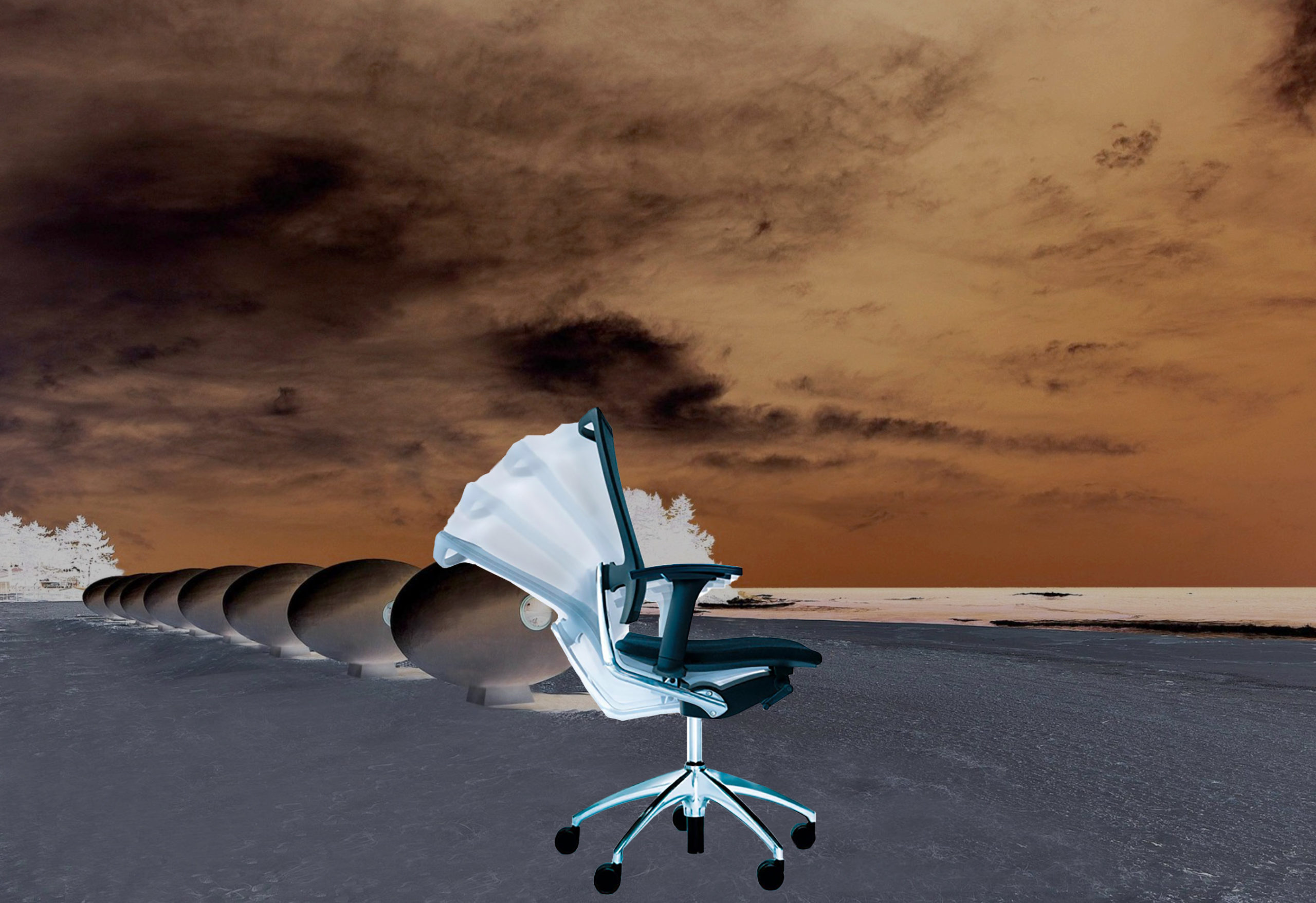 Relax and get in the Zone Concept Art Chair Laid Back