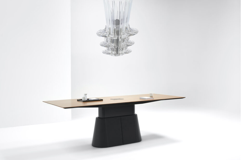 Modern Elegance Office Meeting Grand Elevating Table sit to stand