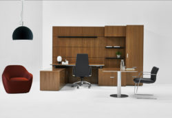 Executive Elegance Triple Space Corner Desk