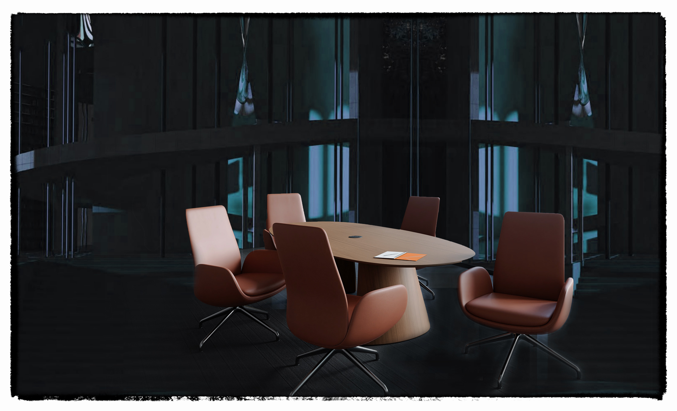 Luxurious Neo Modern Chair for meetings and executive conferences