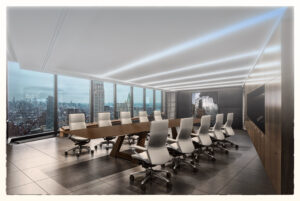 Elegance and luxury for the modern boardroom with a hint of retro design Art Deco Conference Chair