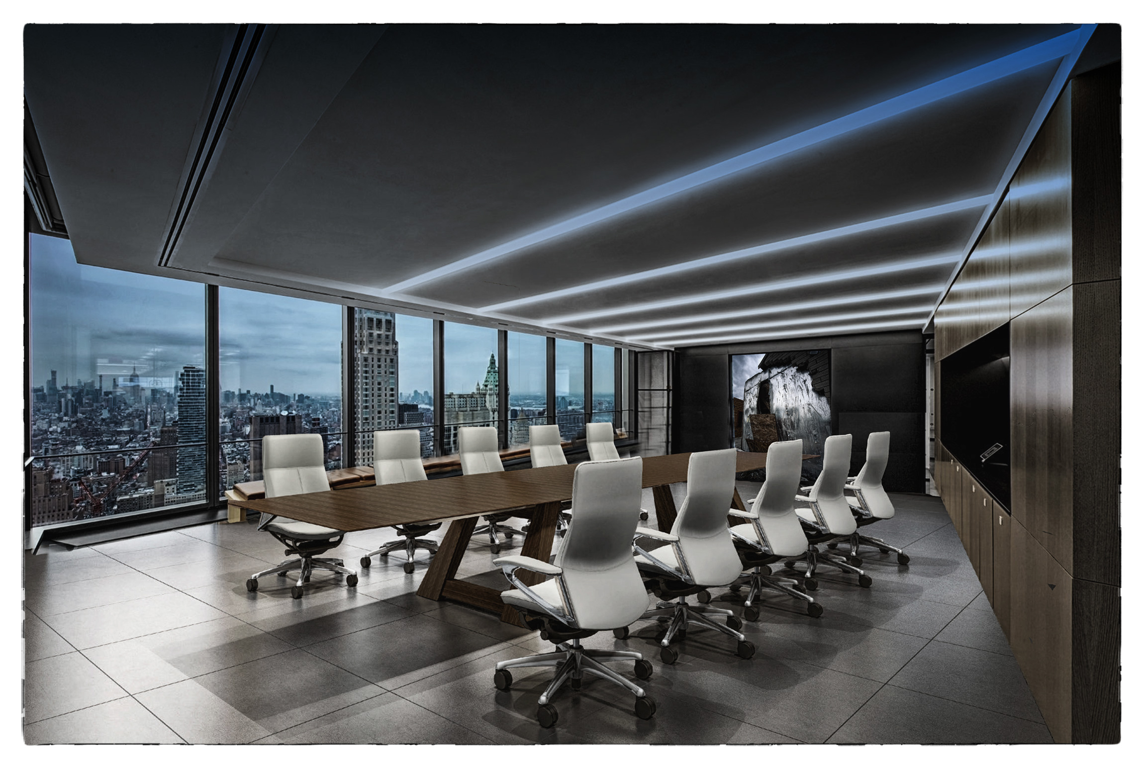 The Art Deco Conference Chair is the very definition of luxury and quality for boardrooms