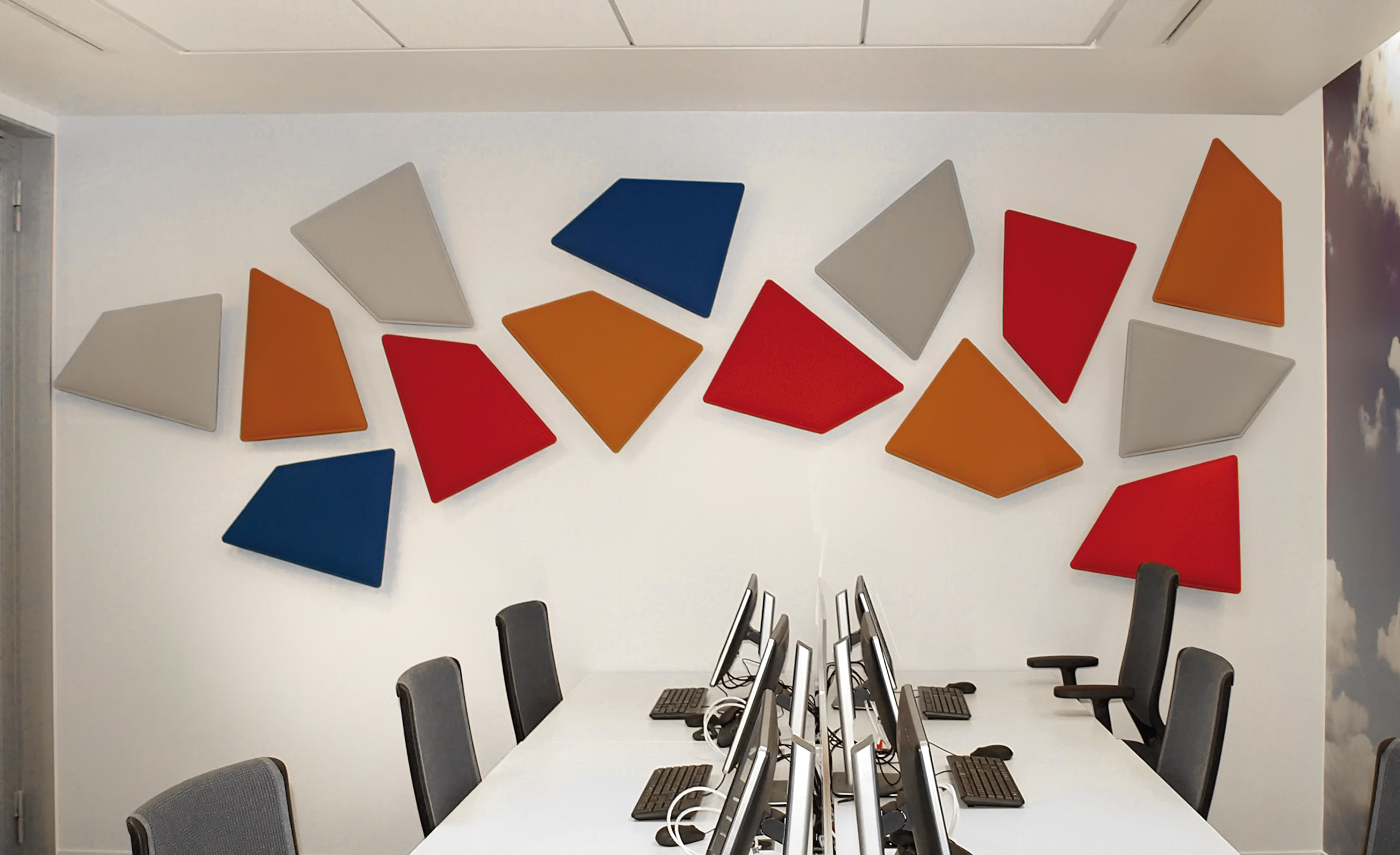 Red Acoustic Ceiling Kites - Image 13