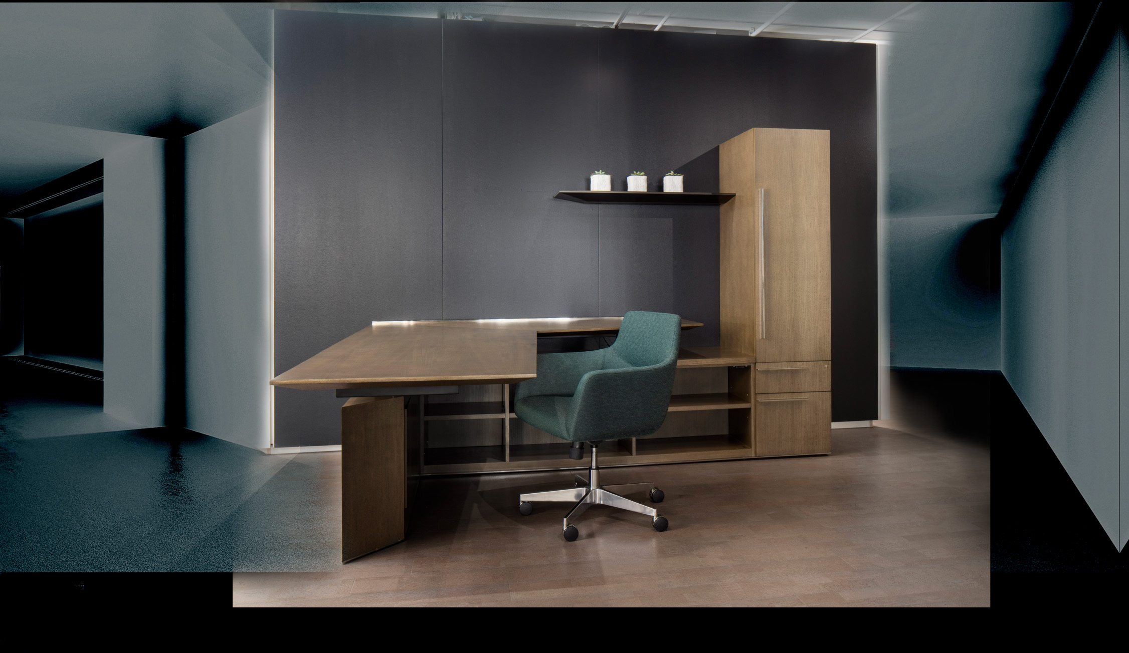 Elcar Executive Desk - Image 4