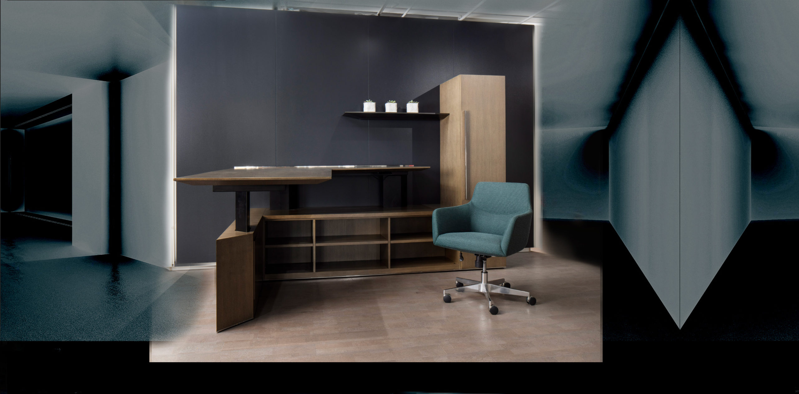 Elcar Executive Desk - Image 3