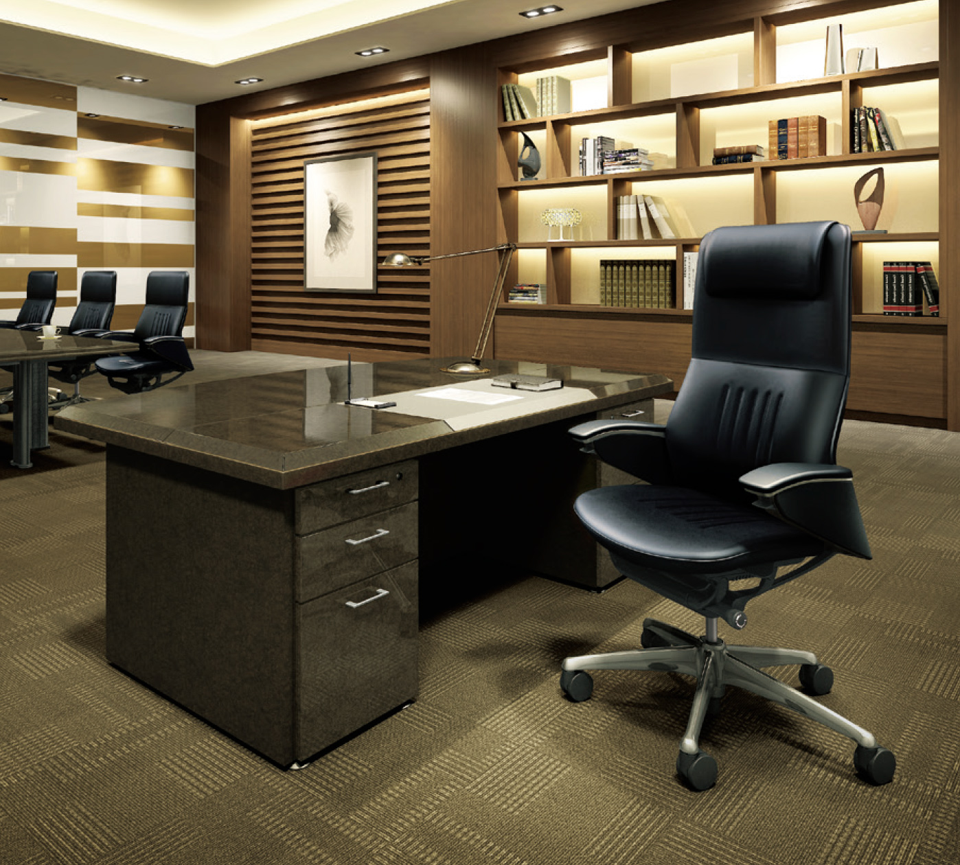 Art Deco Executive Chair - Image 2