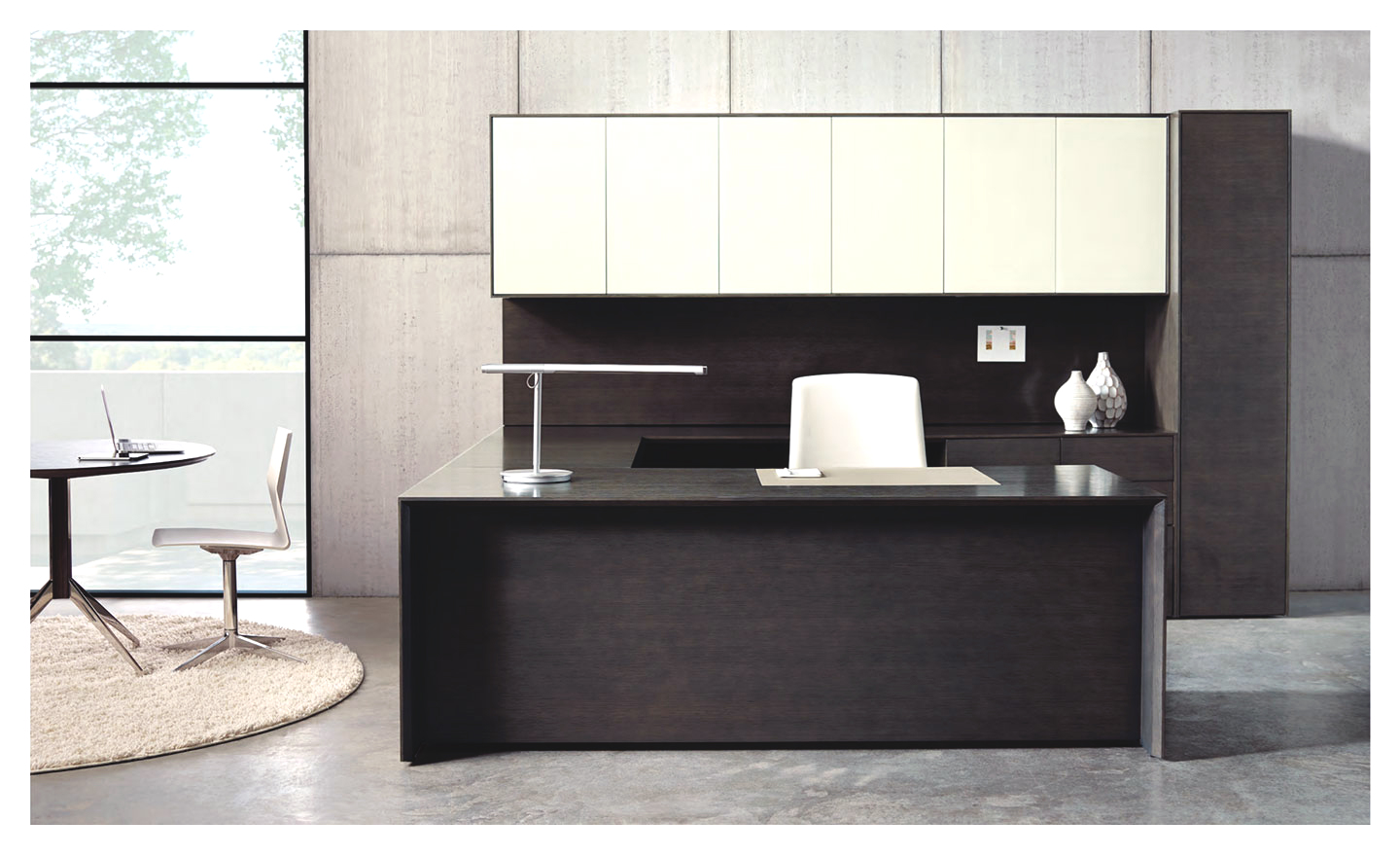 Executive U Wood Desk - Image 2