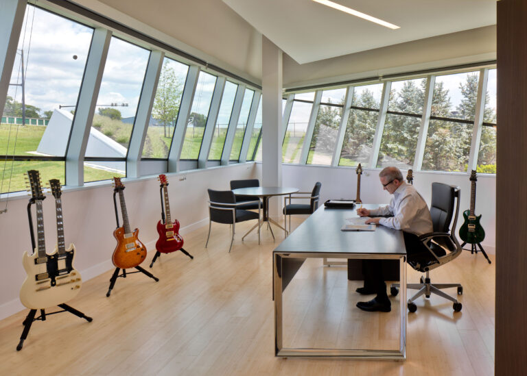 Executive Open Metal Desk