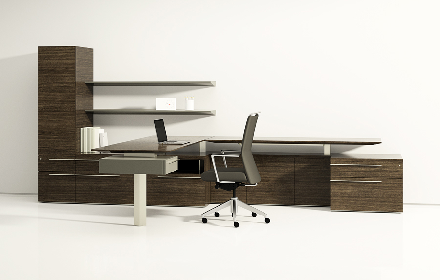 Premium Modern Executive Sit to Stand Desk - Image 3