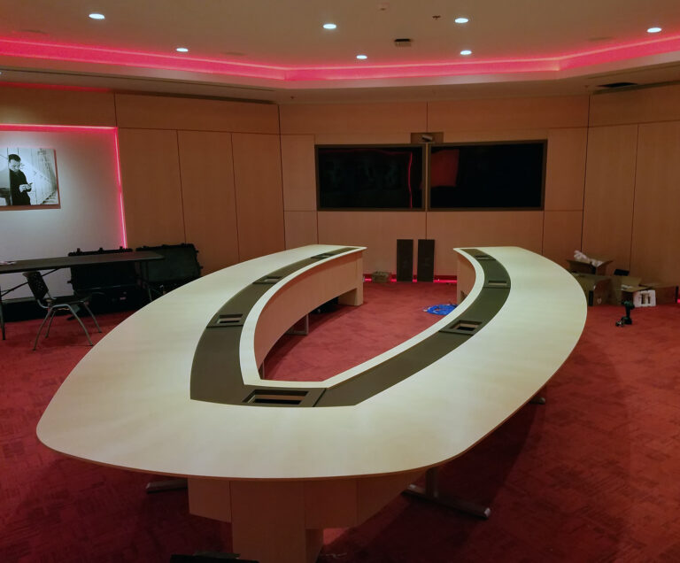Large Custom Boardroom Table