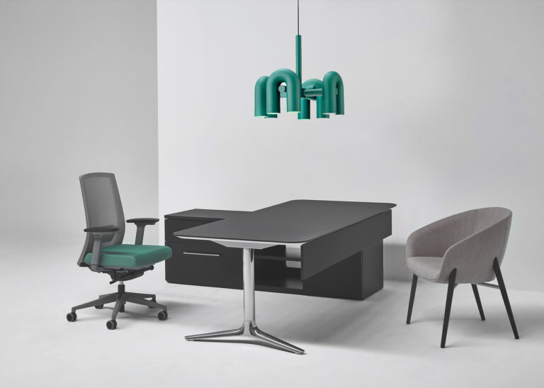 Lunar View Executive Table Desk