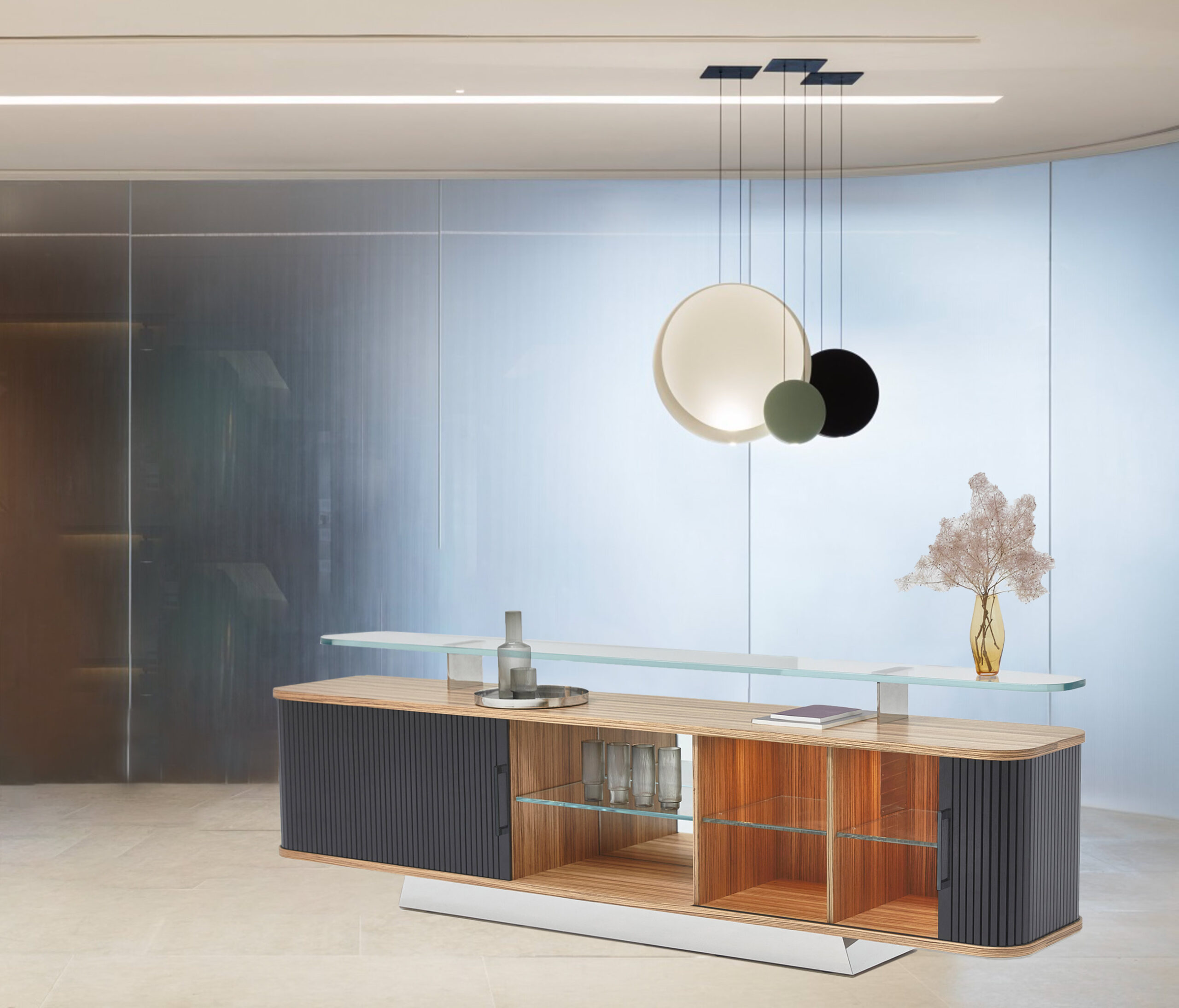 Lux Modern Credenza - Image 2