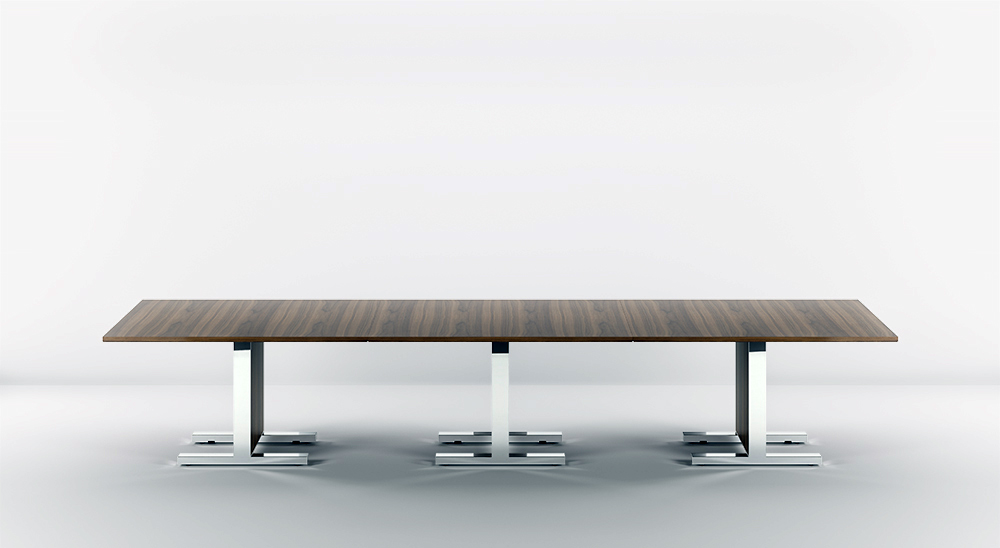 White Executive Mobile Table - Image 3