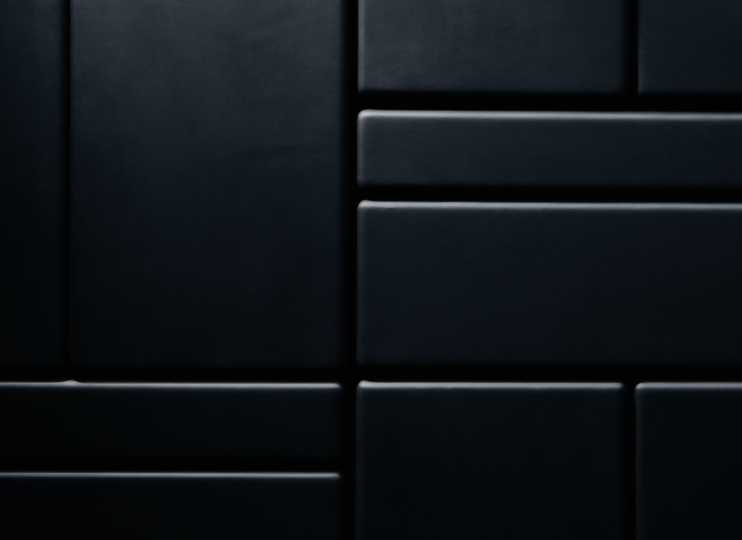 Black Retro Executive Desk - Image 5