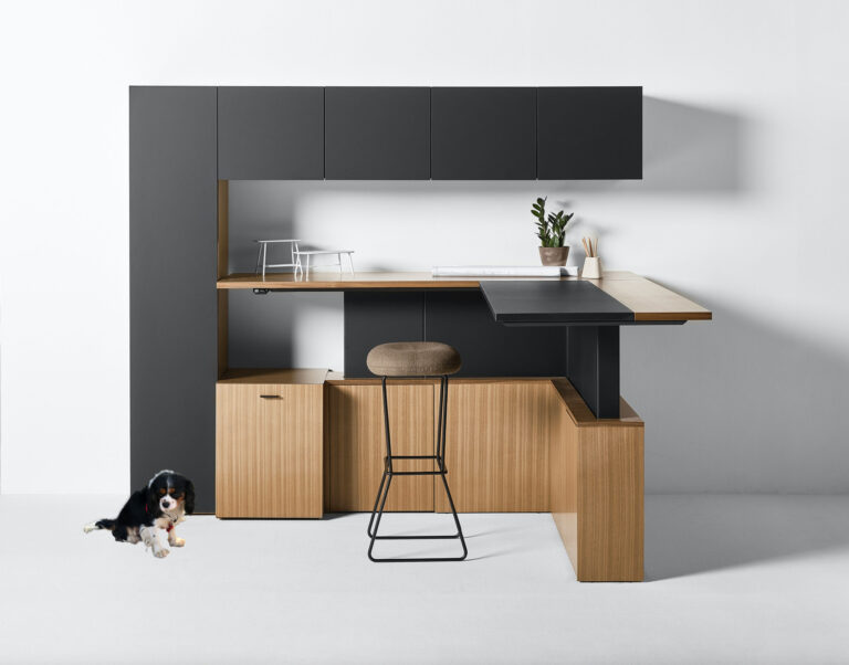 Solo Sleek Line Sit Stand Desk