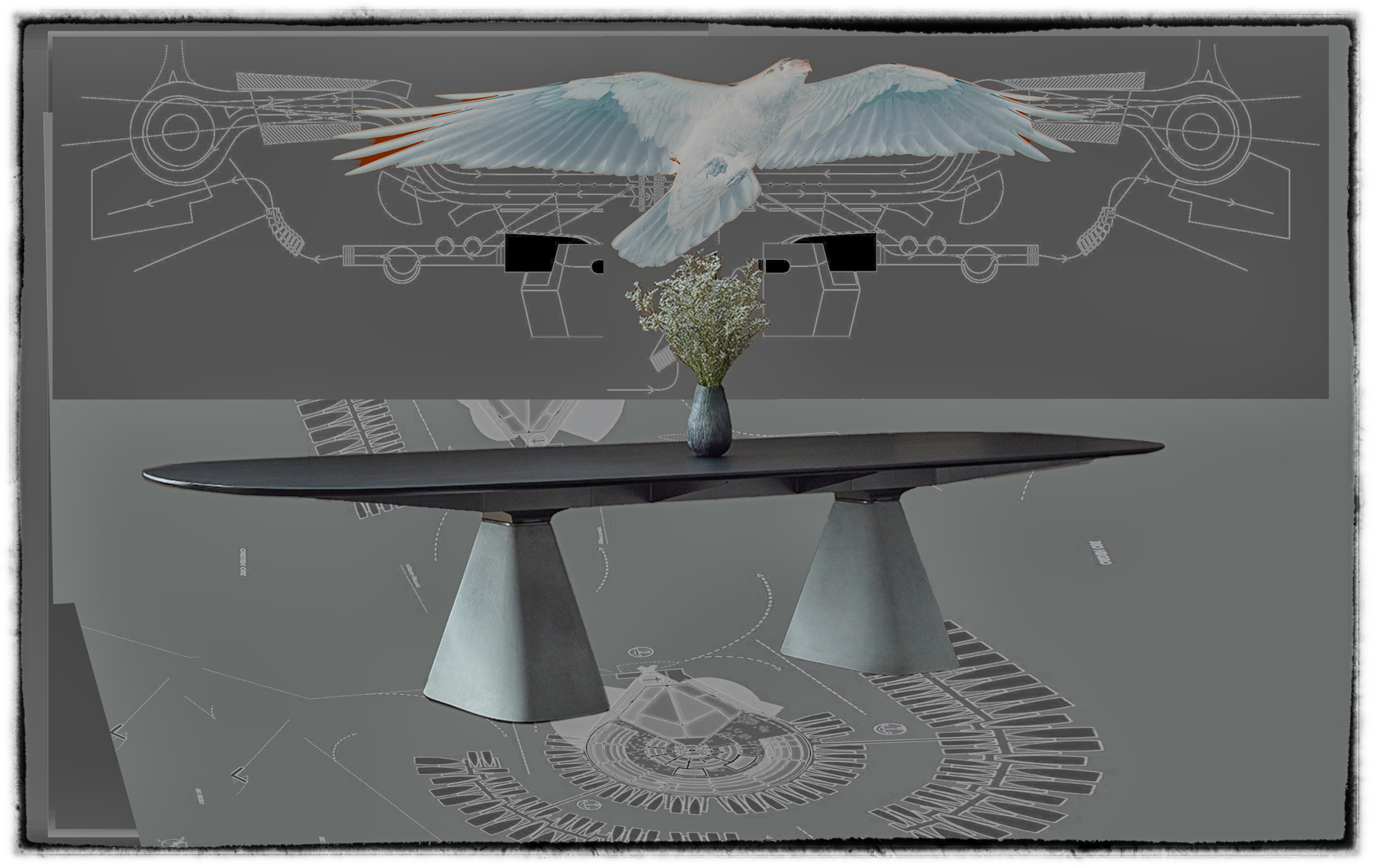 Stunning Modern Table - Image 3