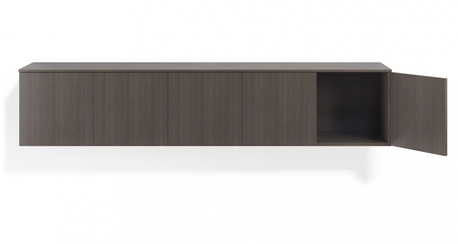 New Modern Wood Credenza - Image 5