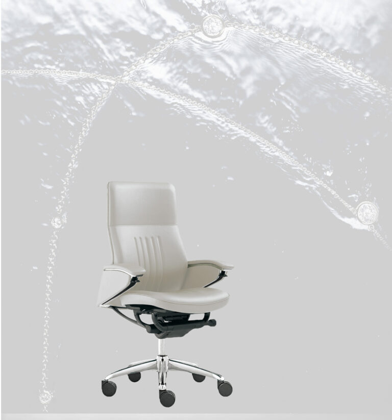 White Art Deco Chair