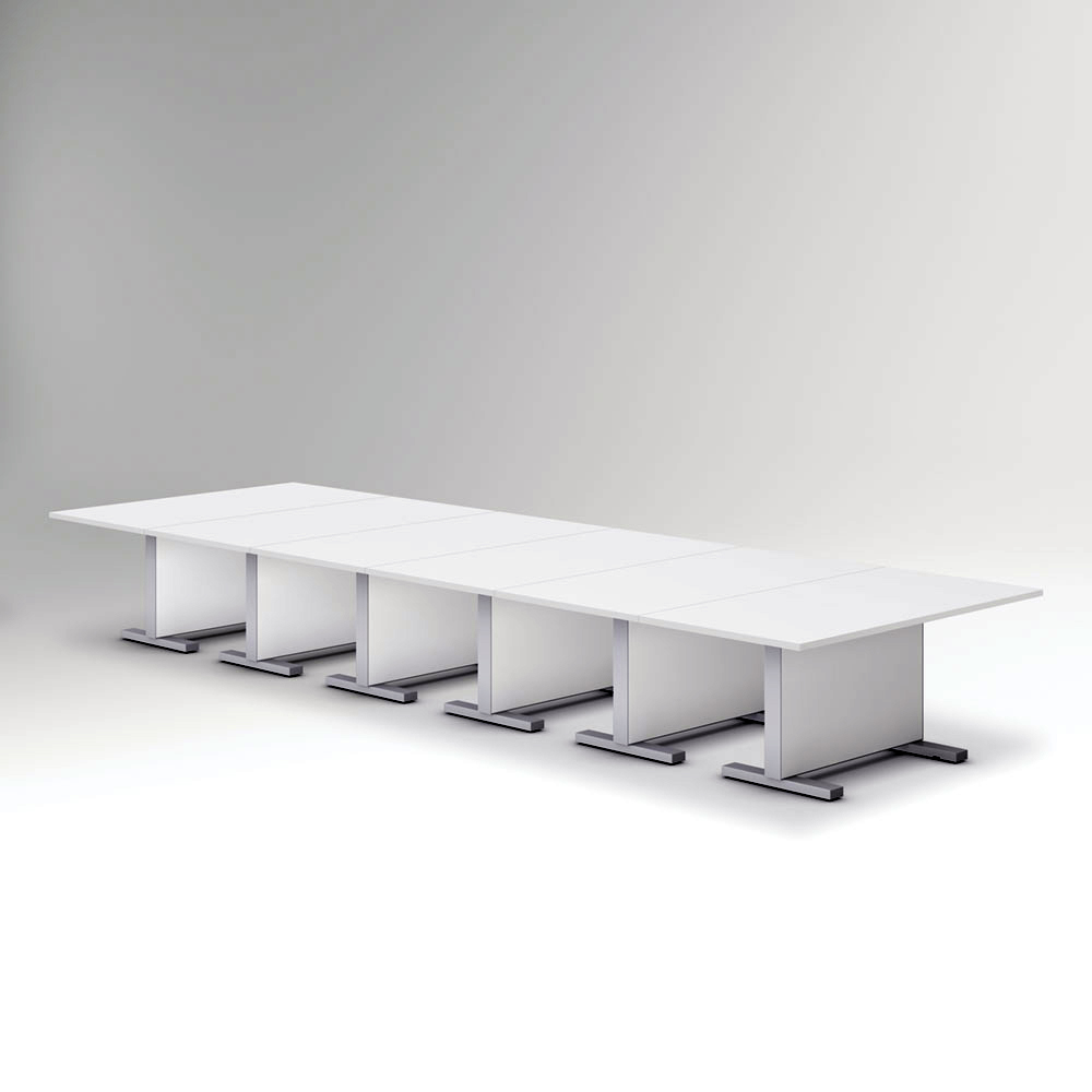 White Executive Mobile Table - Image 4