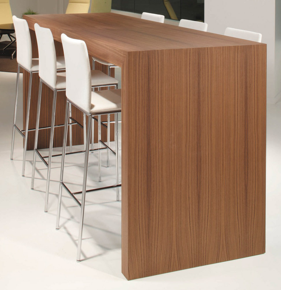 Premium White Laminate Standing Table - Image 4