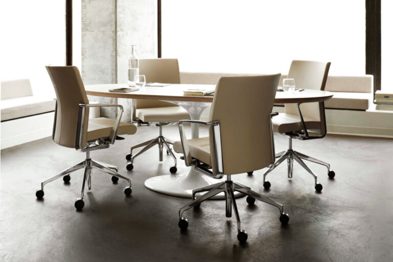 Metal Contemporary Executive Conference Chair